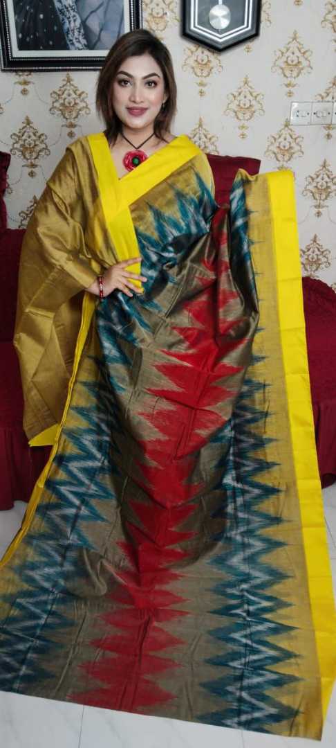কটকি,শাড়ি,ব্লাউজ,পিছসহ