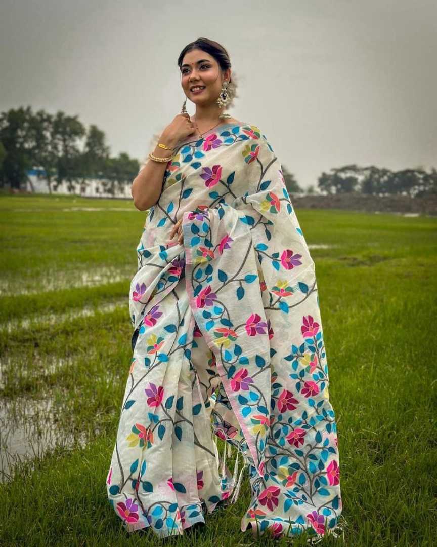 ব্লগ,প্রিন্ট,হাফ,সিল্ক,শাড়ি