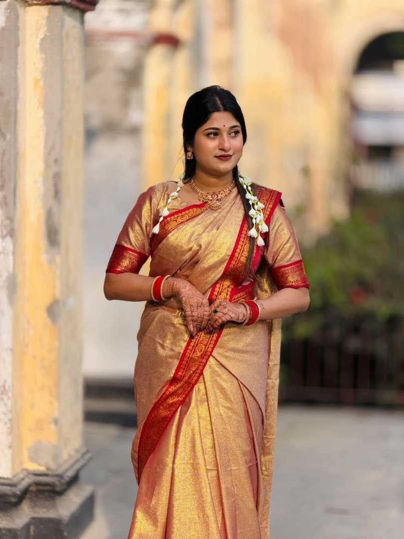 ইন্ডিয়ান,লামা,সিল্ক,শাড়ি,ব্লাউজ,পিস,সহ,
