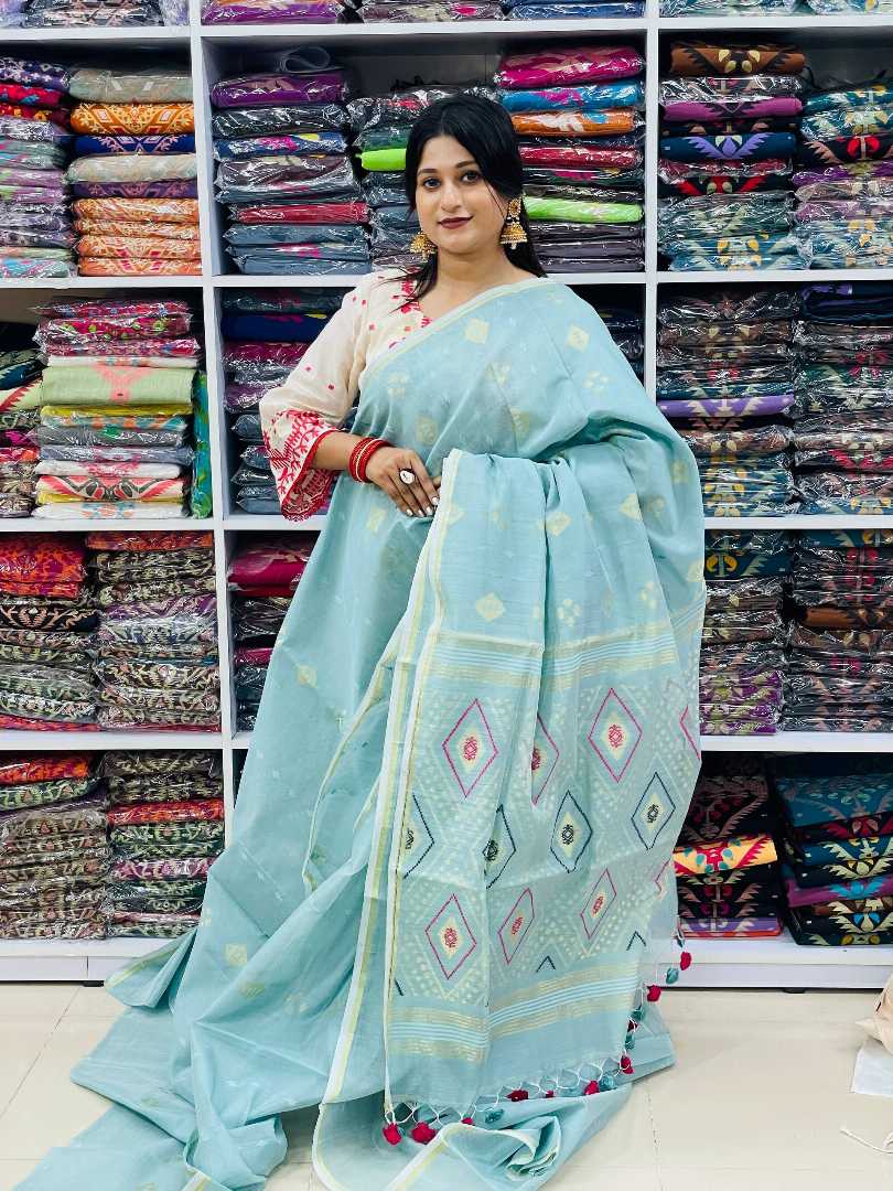 চিত্তরন্জন,হাতের,তাতের,সিল্ক,জামদানী,শাড়ি,ব্লাউজ,পিছসহ