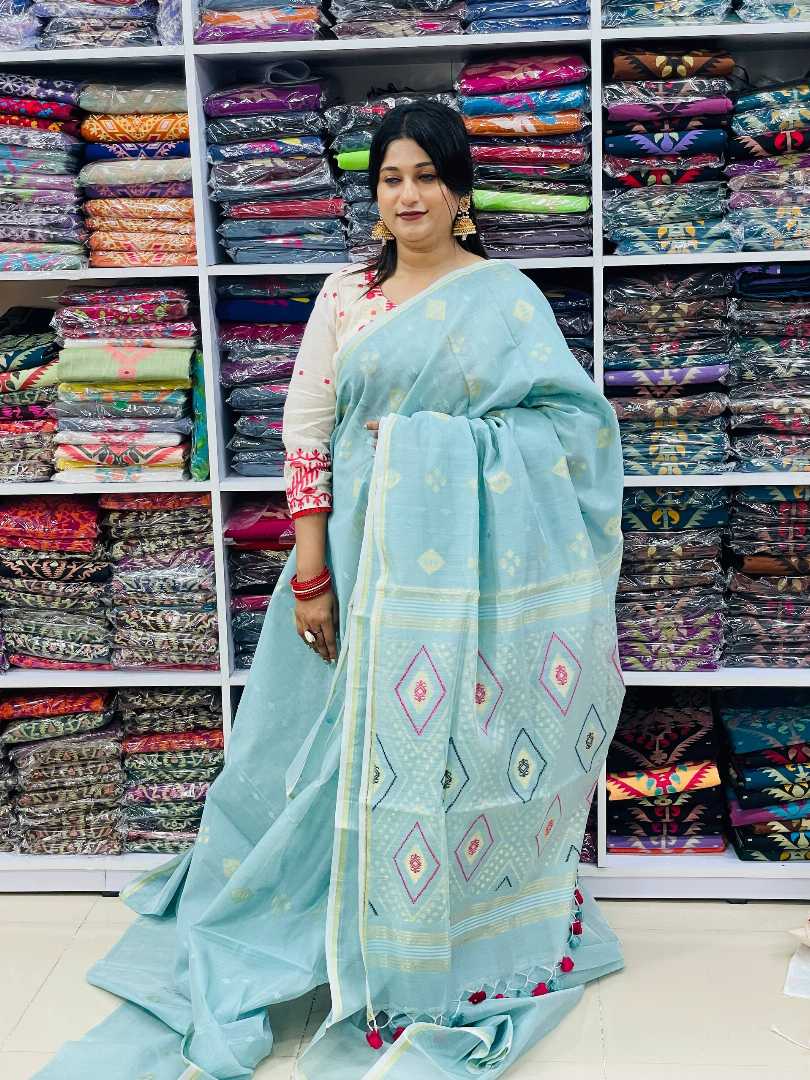 চিত্তরন্জন,হাতের,তাতের,সিল্ক,জামদানী,শাড়ি,ব্লাউজ,পিছসহ