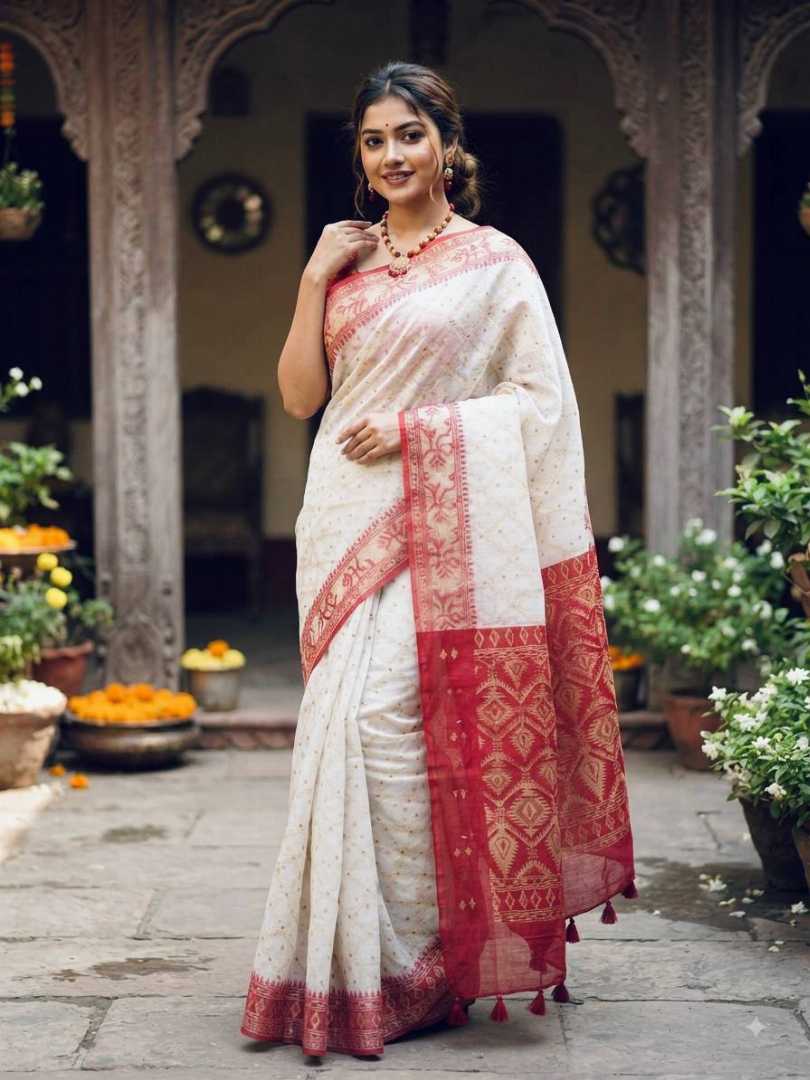 ঢাকাই,জরি,জামদানী,শাড়ি,ব্লাউজ,পিছসহ,