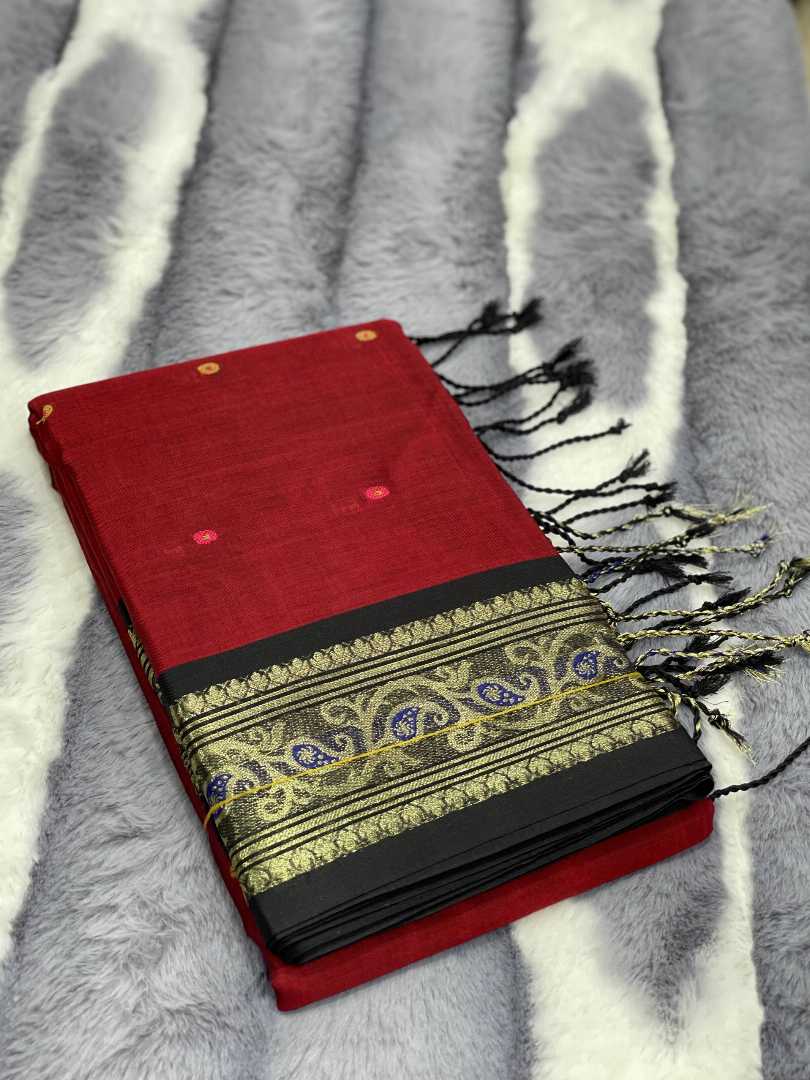 পিওর,কটন,বুটি,মাসলাইস,শাড়ি,ব্লাউজ,পিছ,সহ